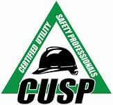 CUSP logo. CUSP stands for Certified Utility Safety Professional